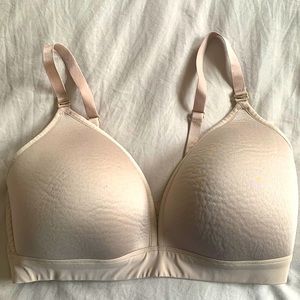 Thirdlove seamless stripe wireless bra